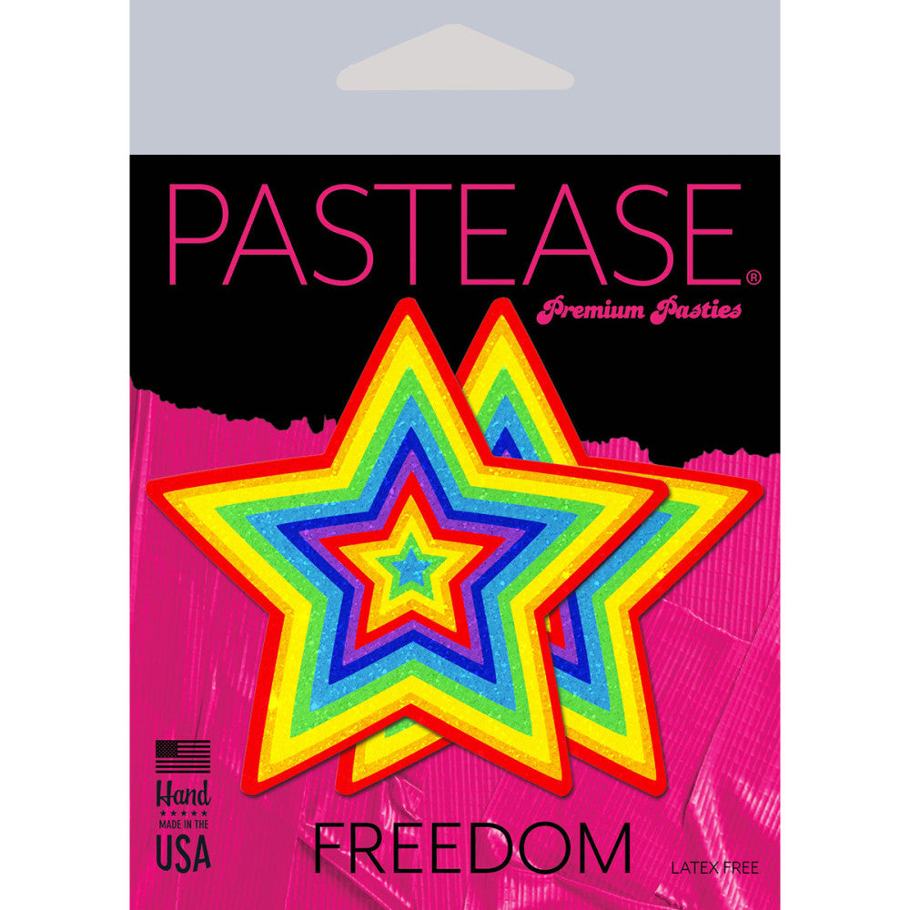 Pastease Rainbow Star Pasties