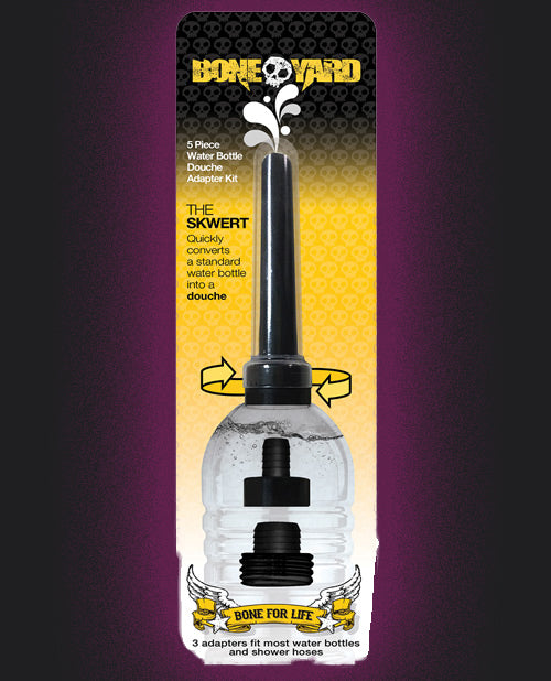 Boneyard Skwert 5 pc Water Bottle Douche Adaptor Kit