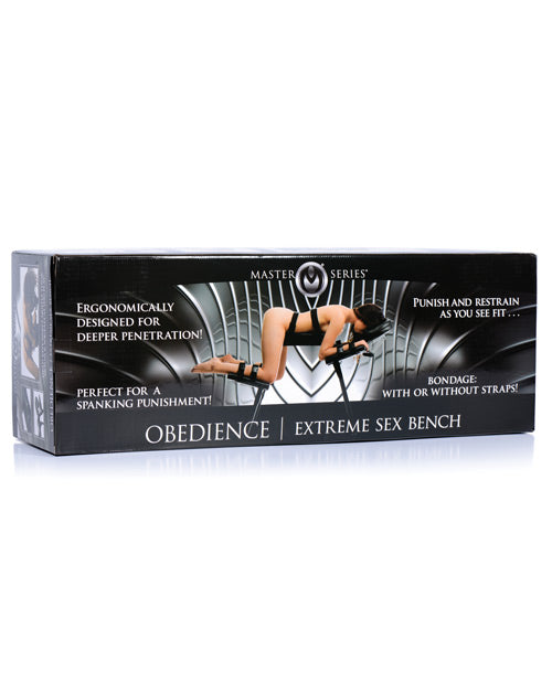 Master Series Obedience Extreme Sex Bench - Drop Ship Only