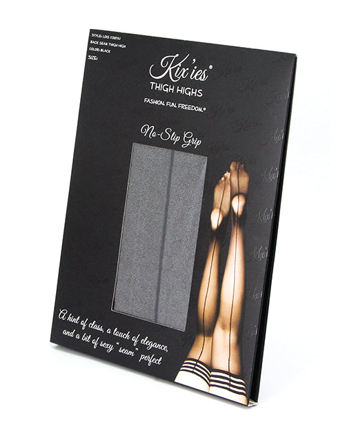 Kix’ies Lois Thigh High With Back Seam - Petite to Plus Size
