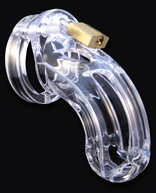 The Curve Chastity Cage & Lock Kit