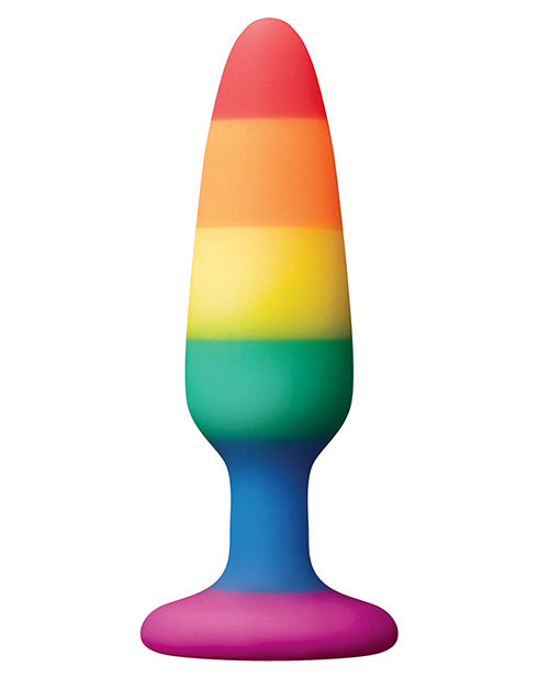 Colours Pride Pleasure Plugs - Three Sizes