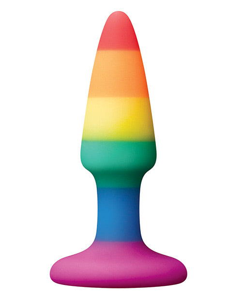Colours Pride Pleasure Plugs - Three Sizes