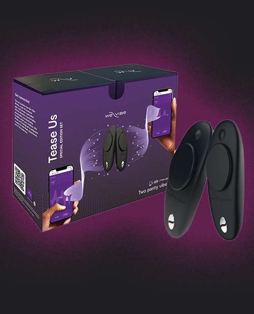 We-Vibe Moxie+ Tease Us Set - Pair Of 2 Moxie+ Vibrators