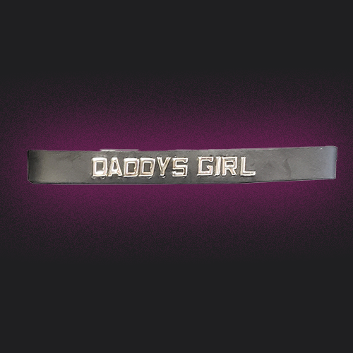 Spartacus DADDYS GIRL Leather Collar