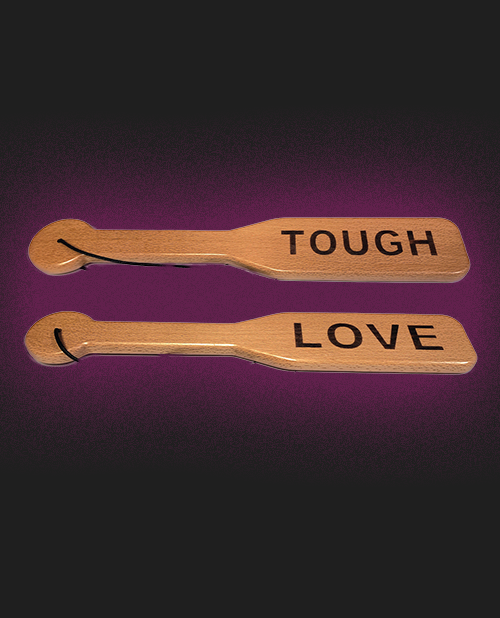 Spartacus Tough Love Wood Spanking Paddle