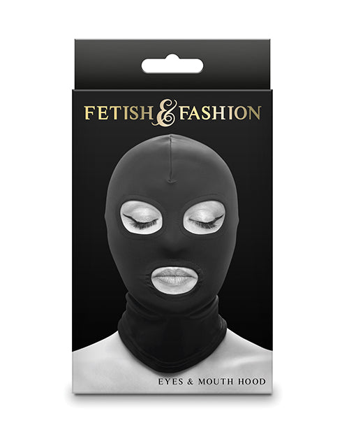 Fetish & Fashion Eyes & Mouth Hood