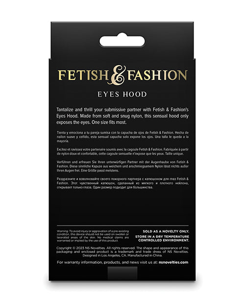 Fetish & Fashion Eyes Hood