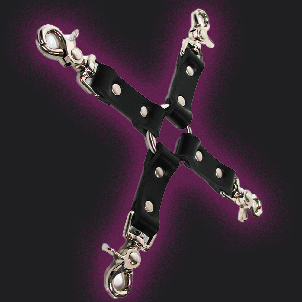 KinkLab Leather Hog Tie