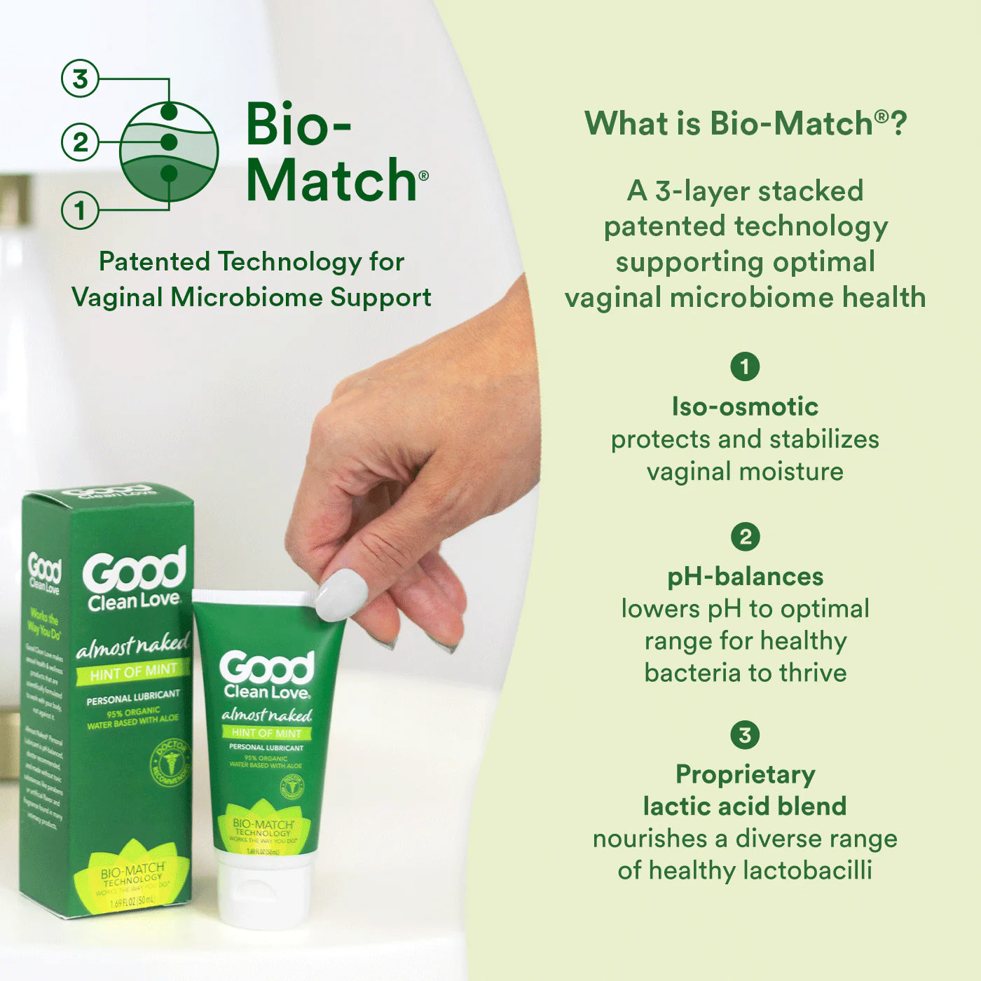 Good Clean Love Almost Naked Mint 1.69oz