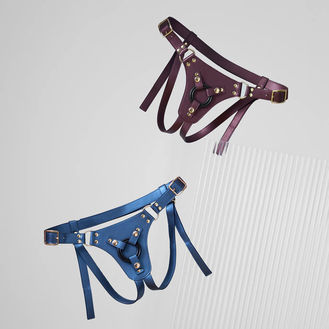 Strap-On-Me Leatherette Harness Generous