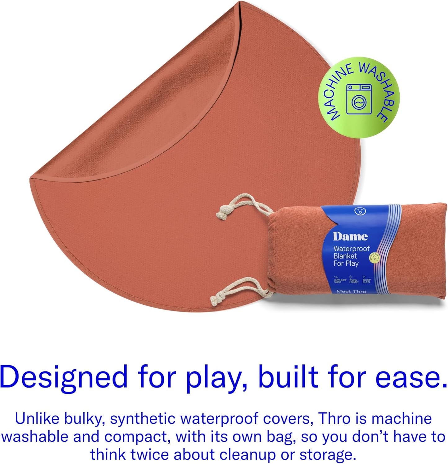 Dame Thro Waterproof Sex Blanket