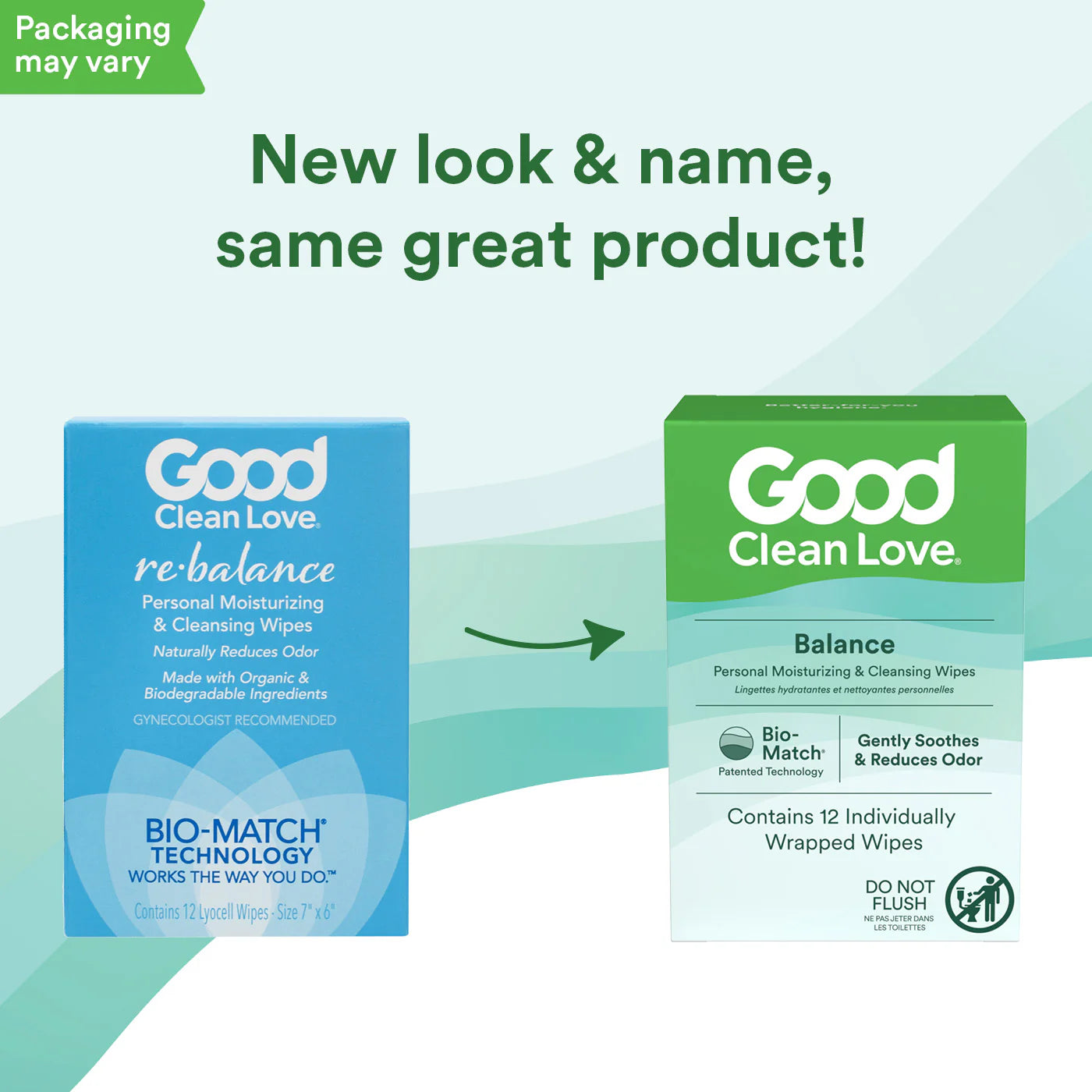 Good Clean Love Rebalance Cleansing Wipes