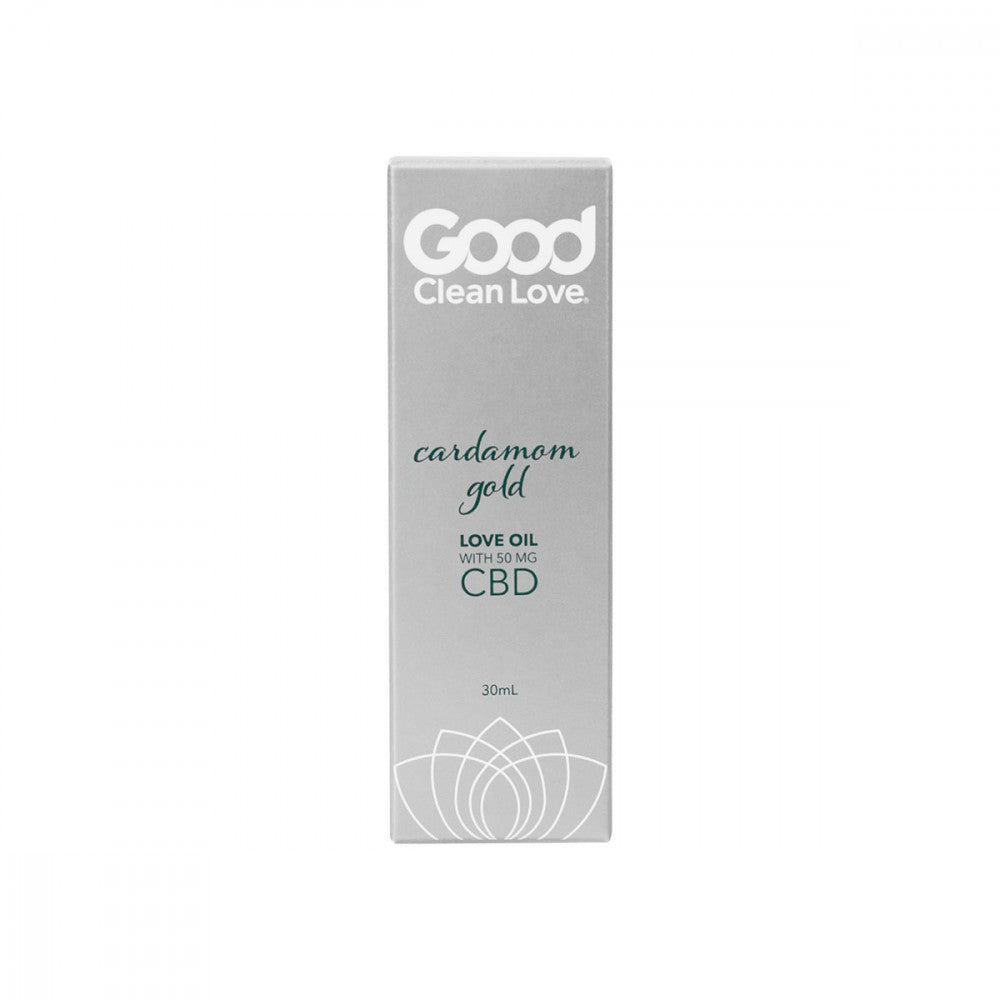 Good Clean Love Cardamom Gold CBD Love Oil 30ml