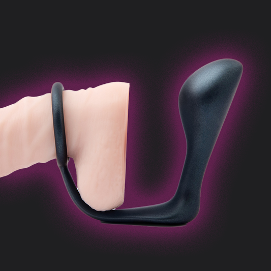b-Vibe Butties Ringer Cock Ring & Prostate Plug