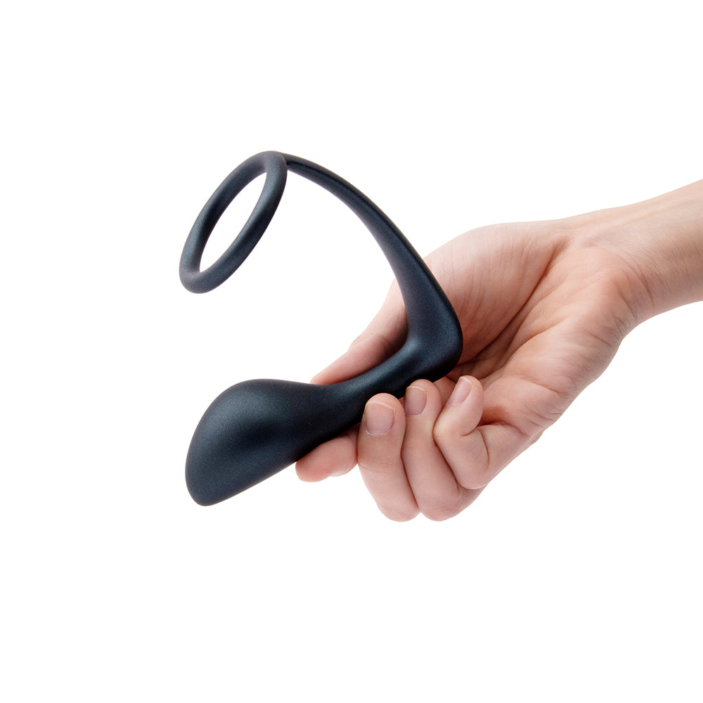 b-Vibe Butties Ringer Cock Ring & Prostate Plug