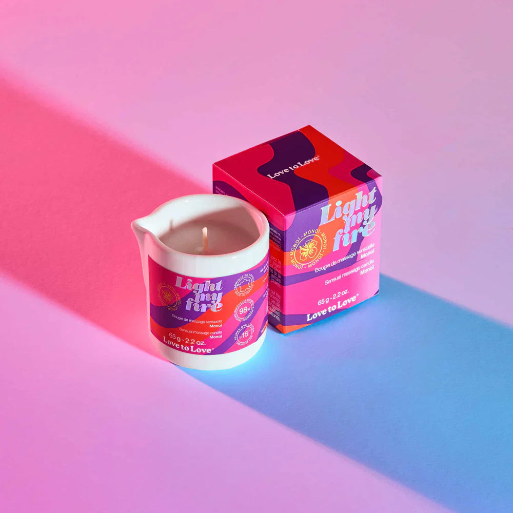 Love to Love Light My Fire Sensual Massage Candle