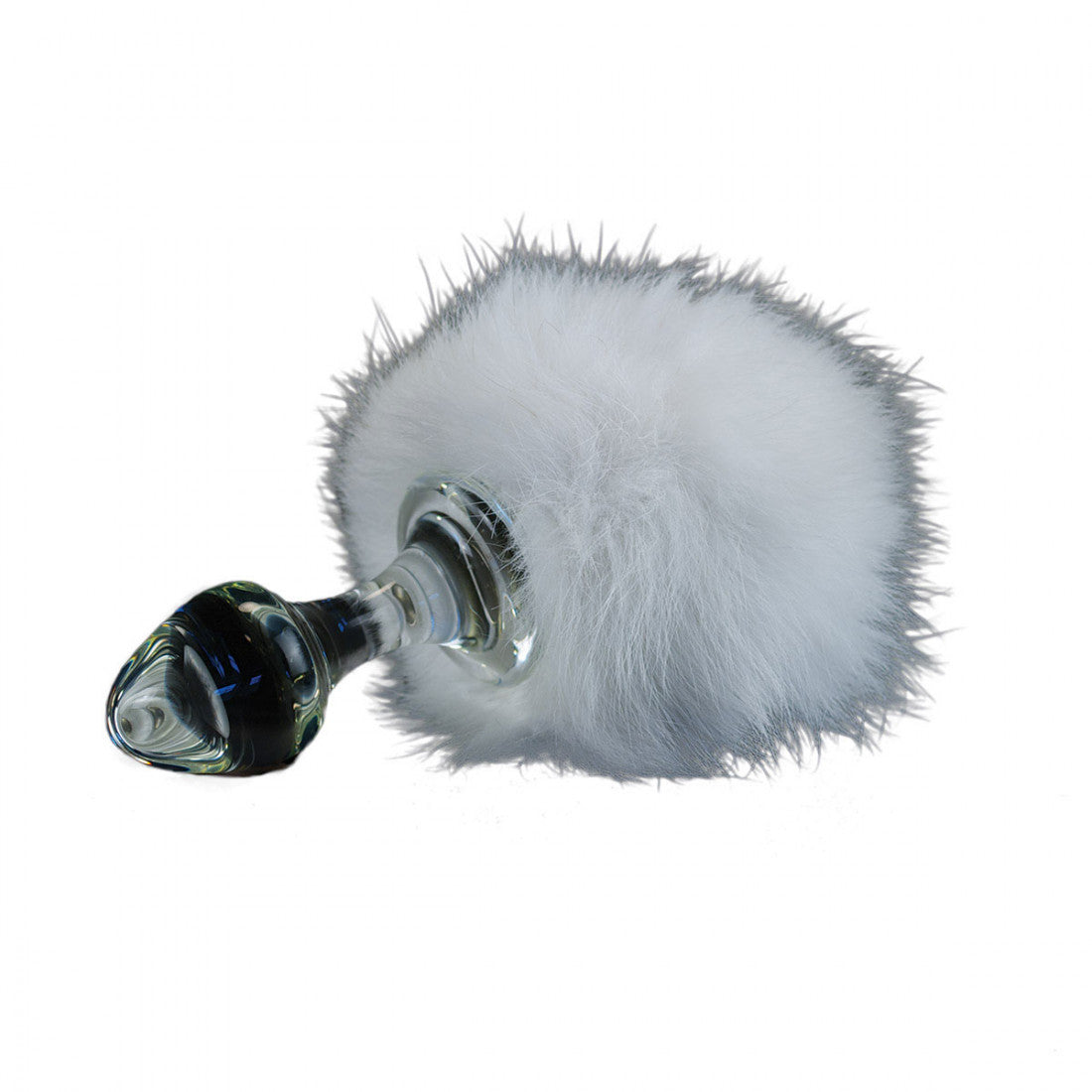 Crystal Delights Magnetic White Bunny Tail