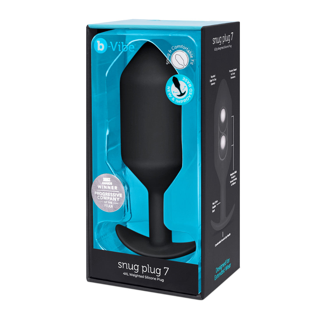 B-Vibe Weighted Snug Plugs