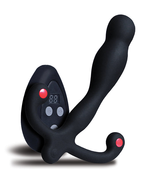 Aneros Vibrating Eupho Syn V Bedroom Besties  digital display and buttons on a white background