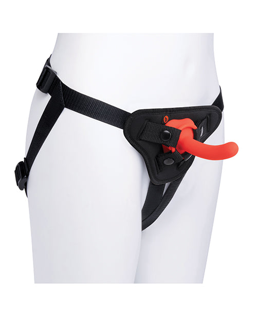 b-vibe Beginner Strap-On Harness Set - With 5" Dildo