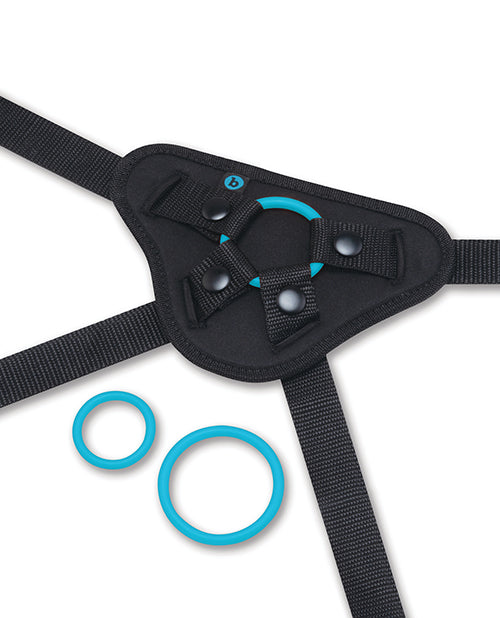 b-Vibe Every Body Strap-On Harness Set With 6" Dildo