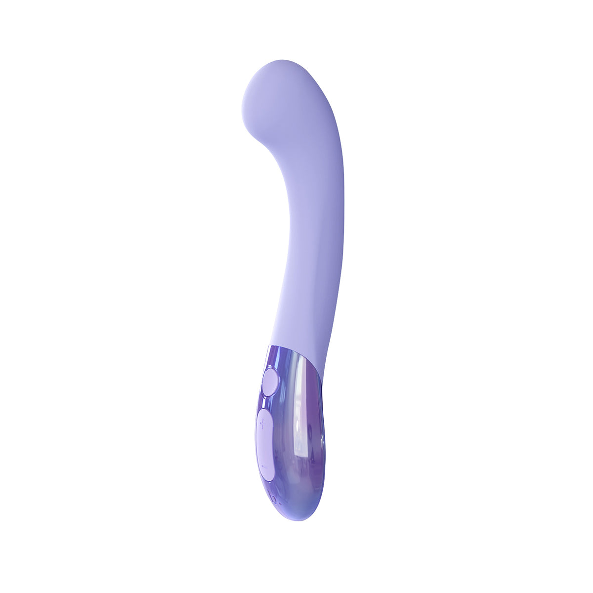 Biird Gii Glow Lilac g-spot vibrator on white background. Experience internal and external stimulation like you’ve never felt before with Gii Glow. Curved for maximum pleasure, Gii Glow emits deep and rumbly vibrations that hit the spot every time. Featuring 9 different vibration modes, each with 8 strength settings and quick access to bliss mode, Gii Glow is a vibrator like no other.