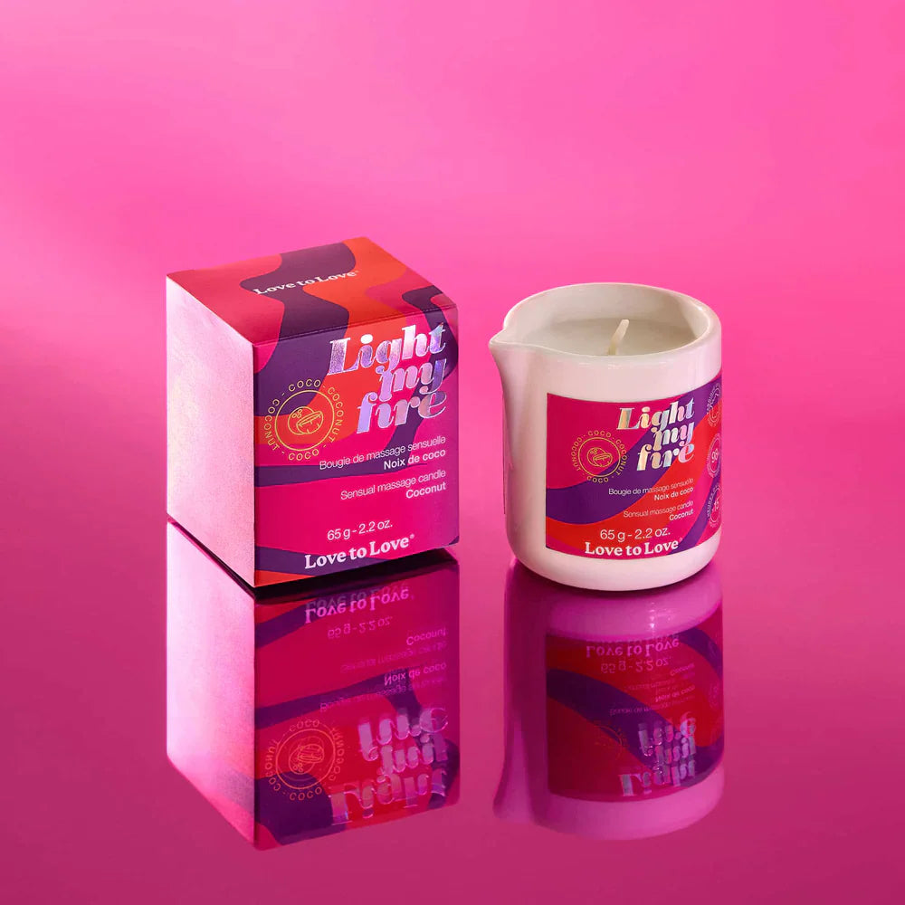 Love to Love Light My Fire Sensual Massage Candle