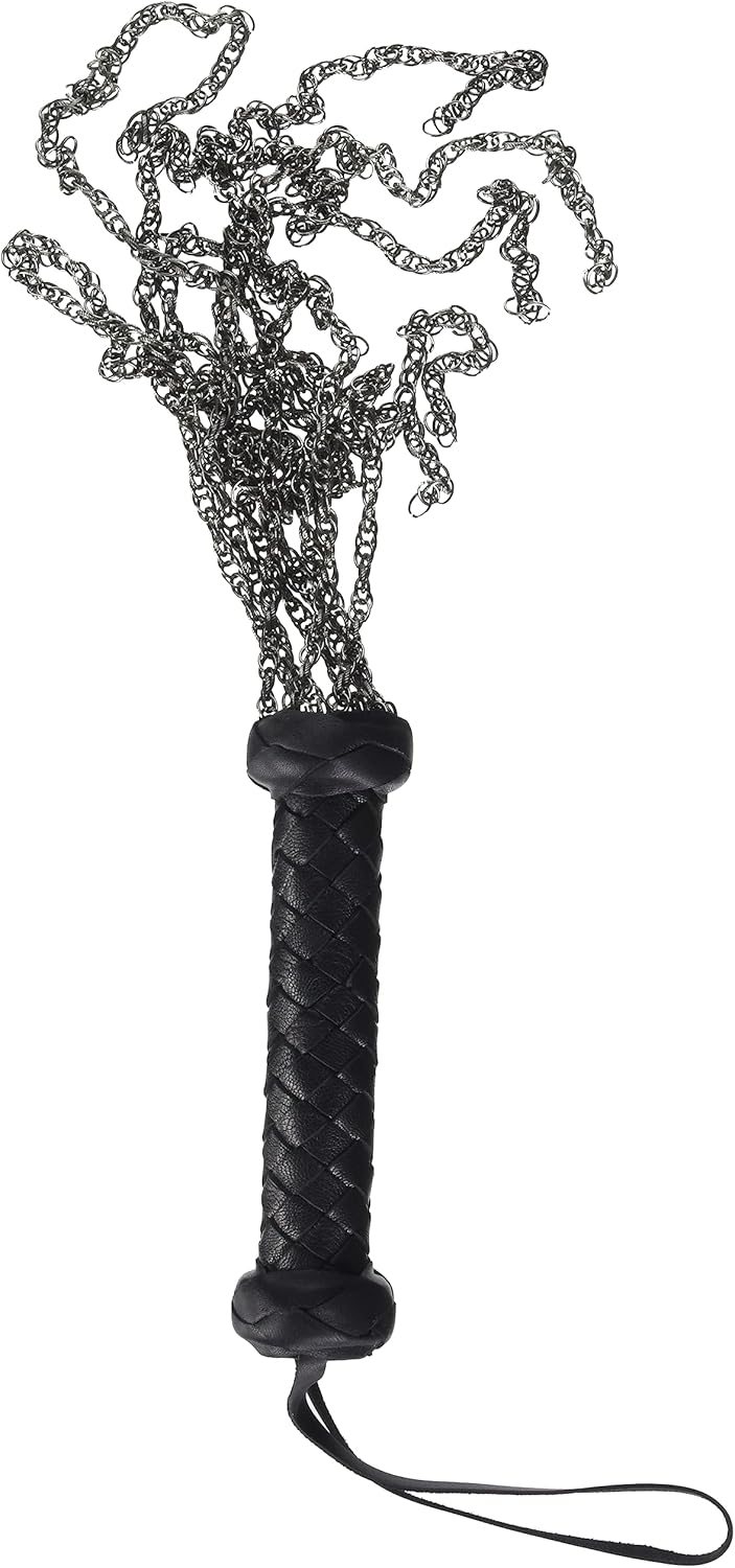 Master Series Gunmetal Chain Flogger