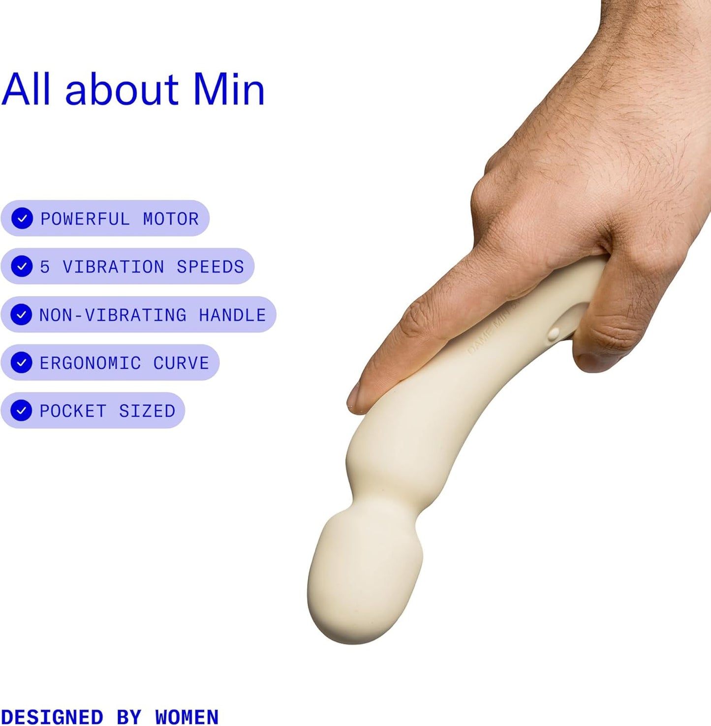 Dame Min Mini Wand Vibrator