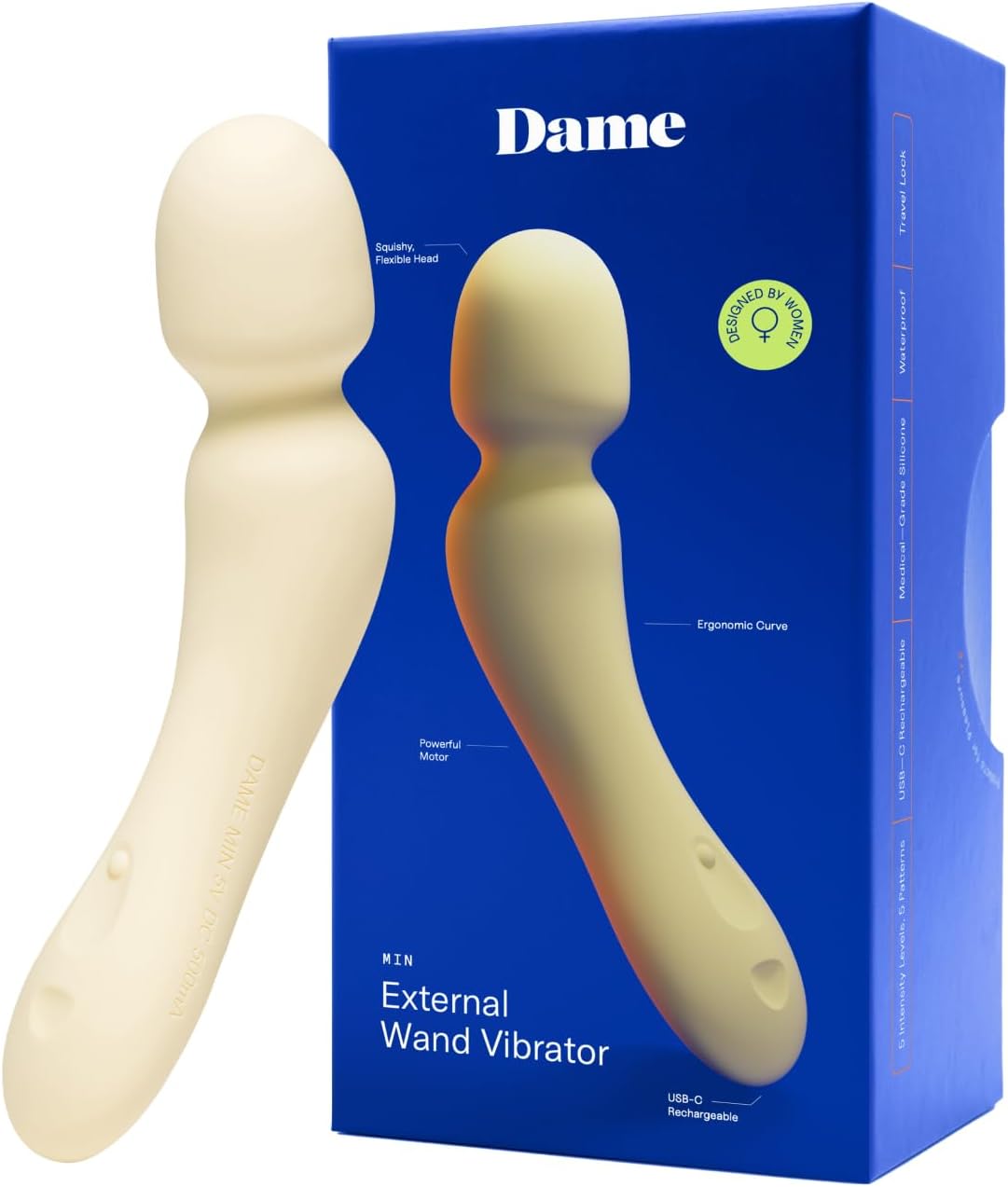 Dame Min Mini Wand Vibrator
