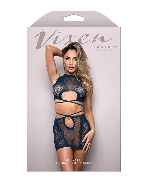Vixen At Last Tie-back Top & Skirt
