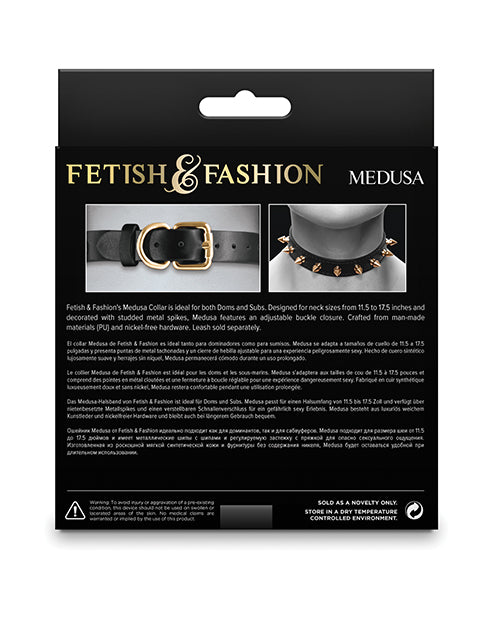 Fetish & Fashion Medusa Collar back