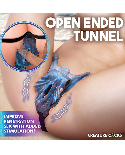 Creature Cocks Siren Snatch Silicone Strap-On