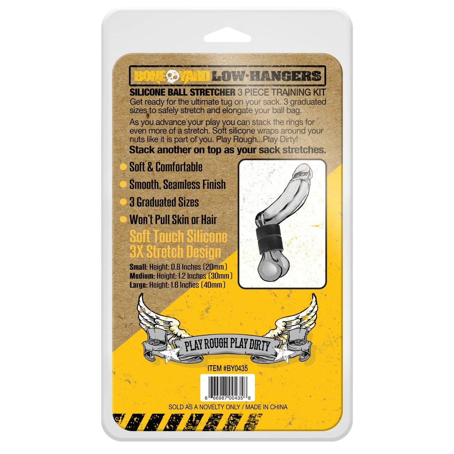 Boneyard Low Hangers Ball Stretcher Training Kit