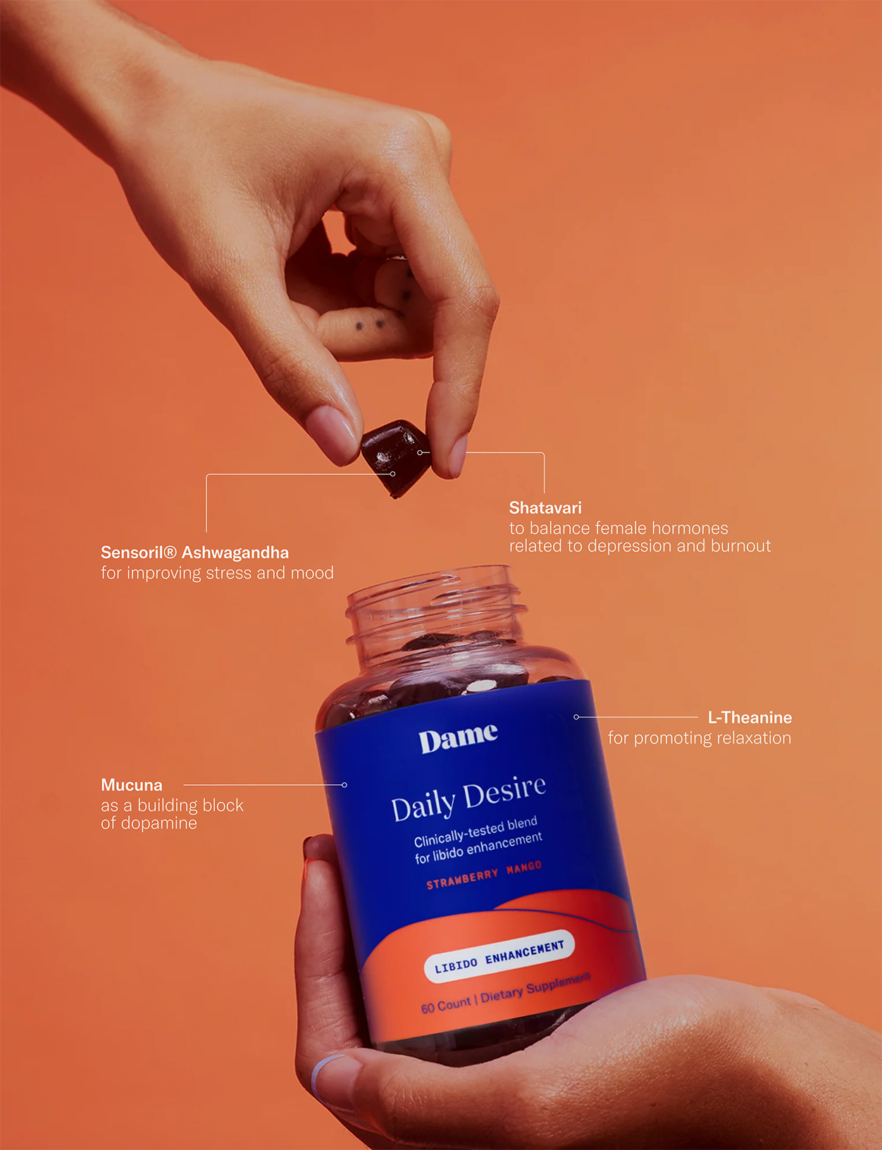 Desire Gummies by Dame 60ct