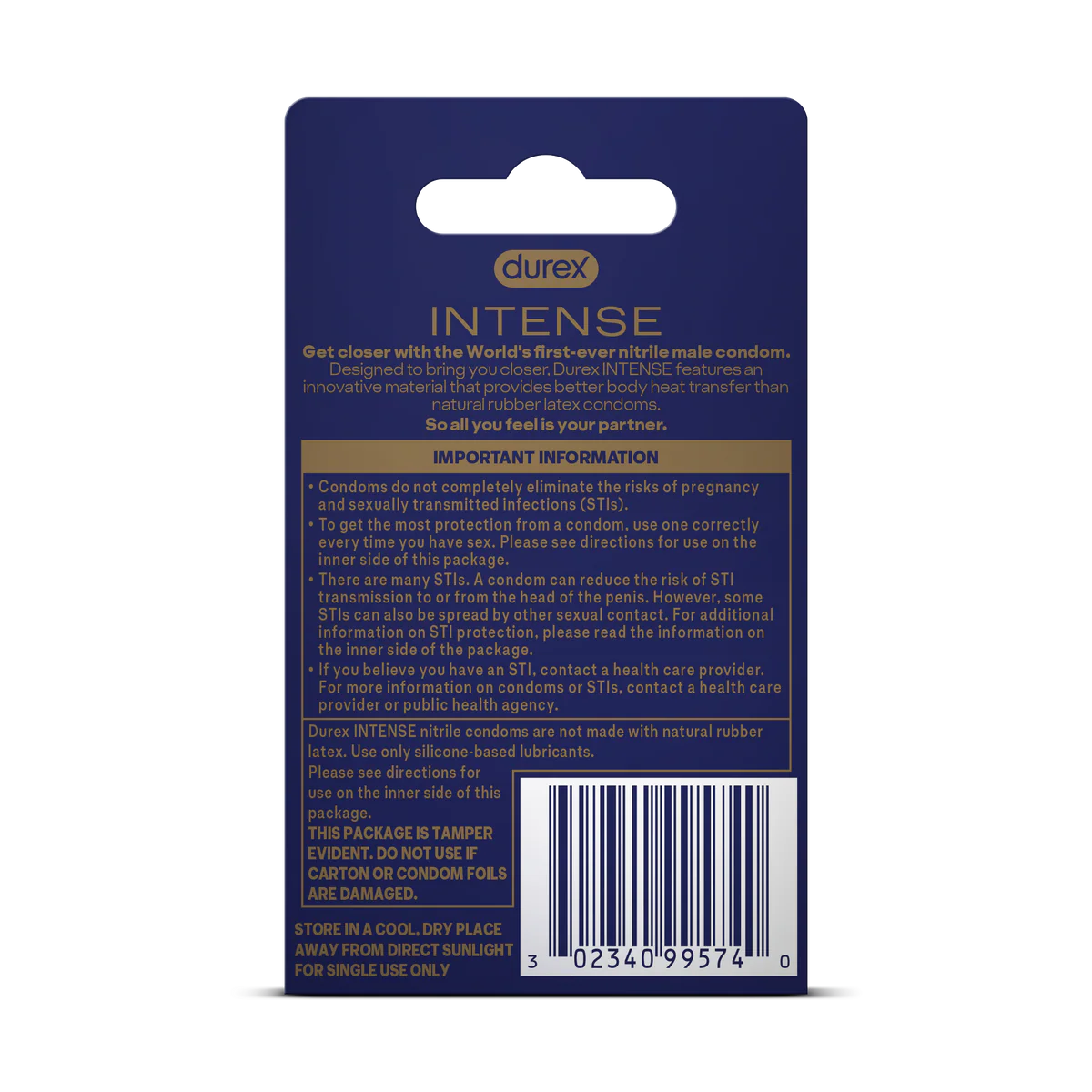 Durex Intense Nitrile Condoms