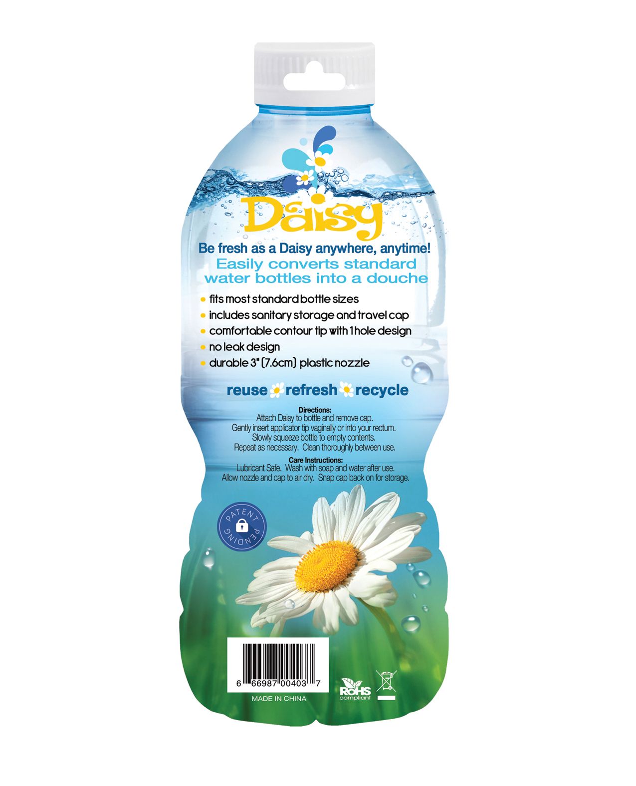 Boneyard Daisy Waterbottle Douche