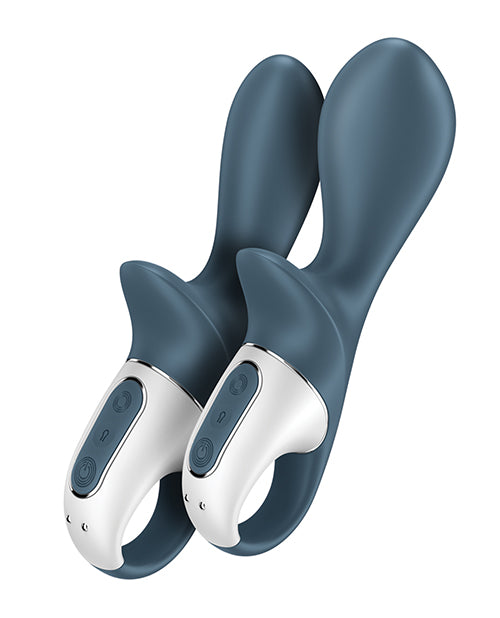 Satisfyer Air Pump Booty 2 expanded and not expanded