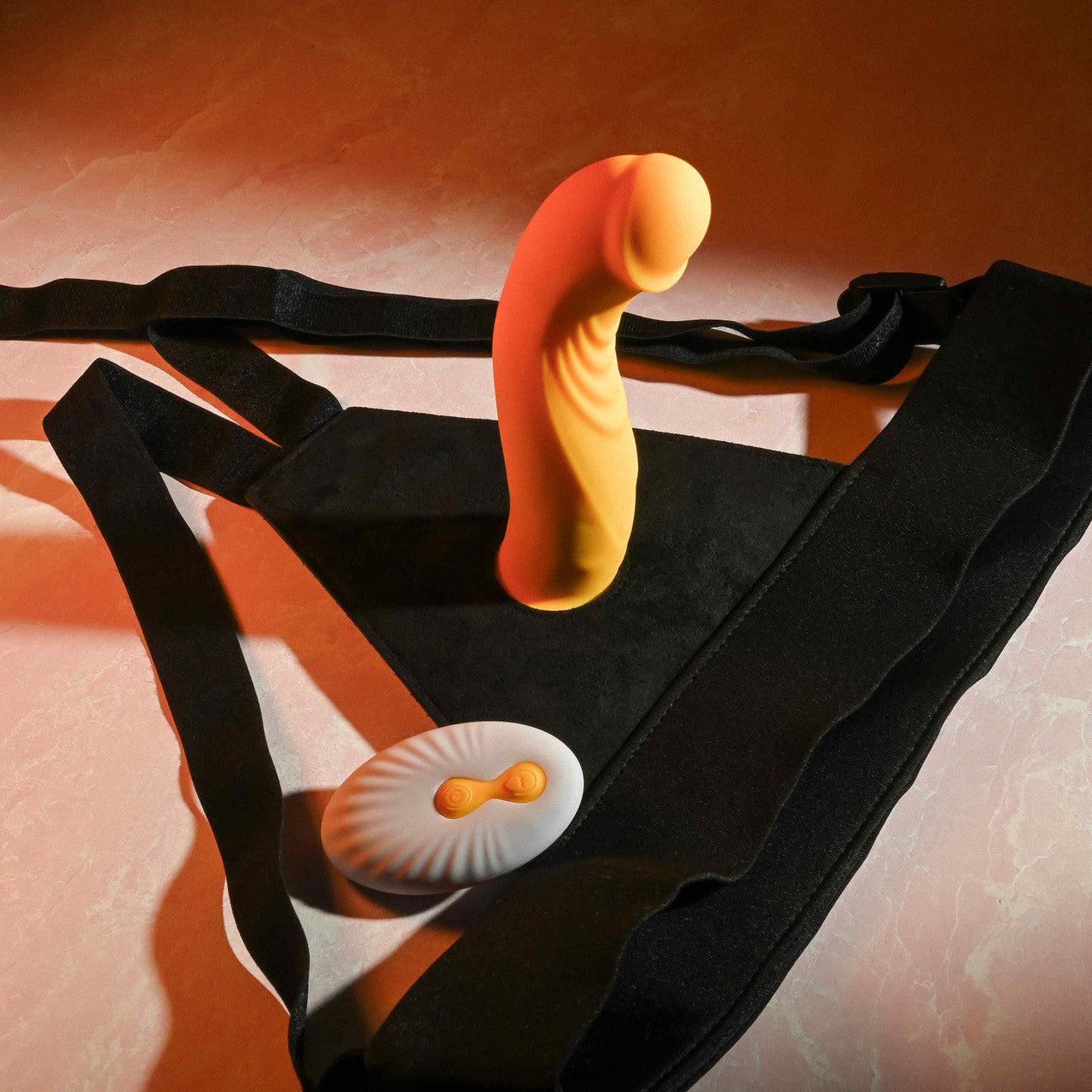 Gender X Sweet Embrace Vibrating Dildo W/ Harness