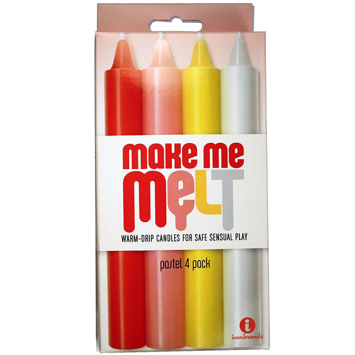 The 9s Make Me Melt Candle Pastel 4pk