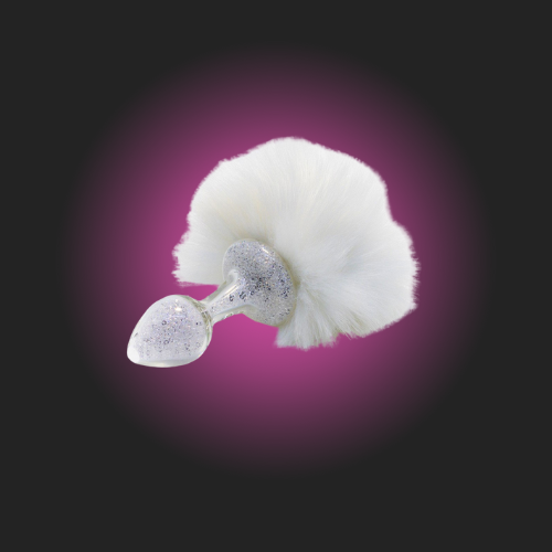 Crystal Delights Magnetic Sparkle While Bunny Tail