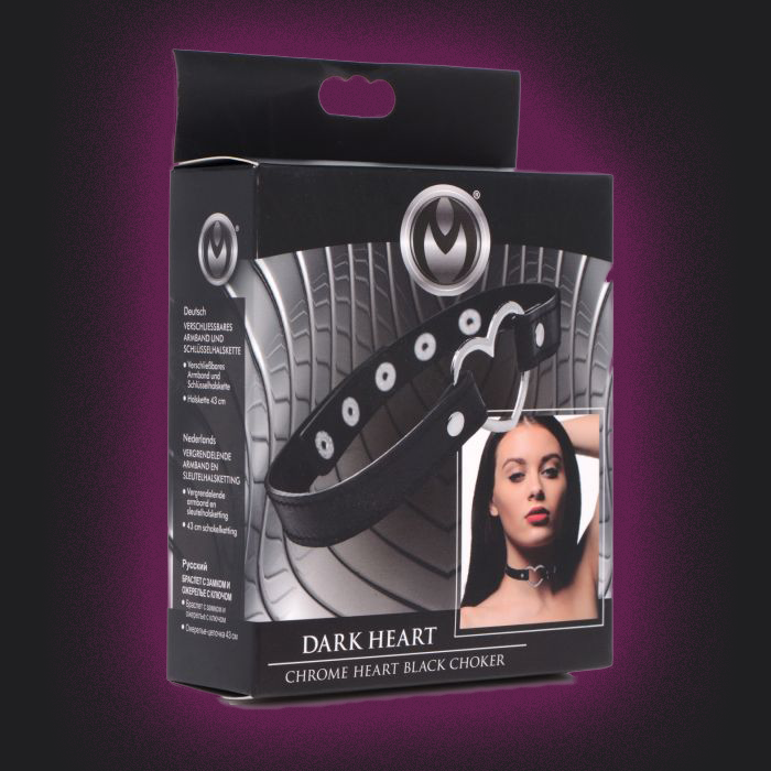 Master Series Dark Heart Chrome Heart Choker