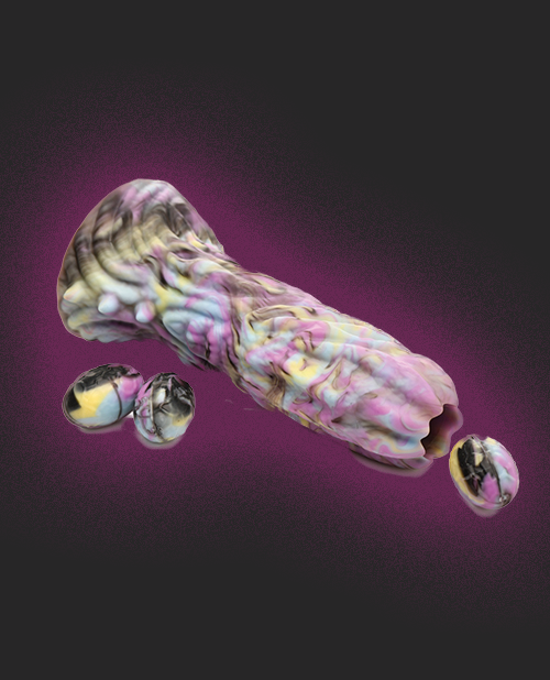 Creature Cocks Dragon Ovipositor Dildo w/Eggs