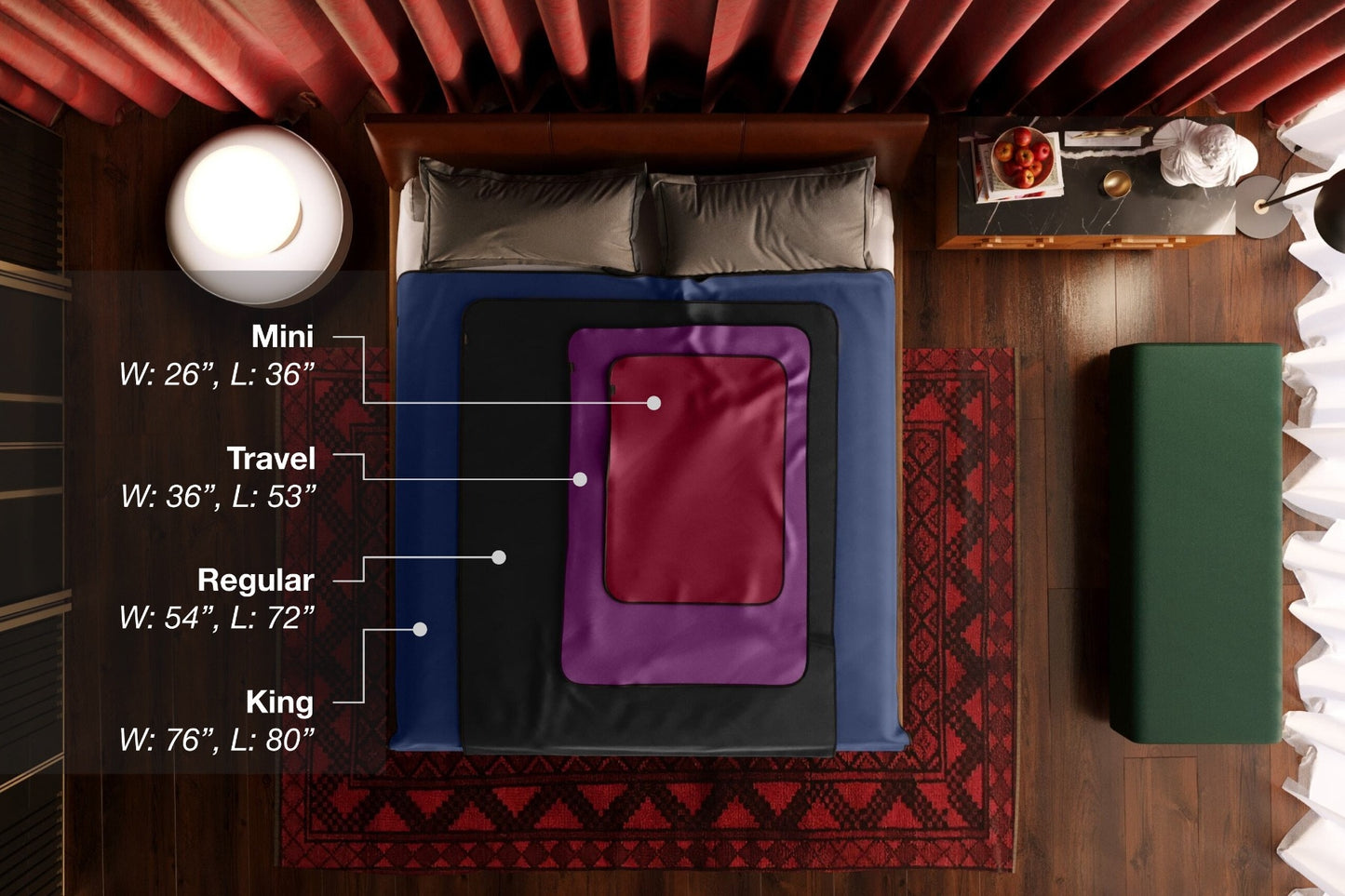 Liberator Fascinator Throw Regular Size