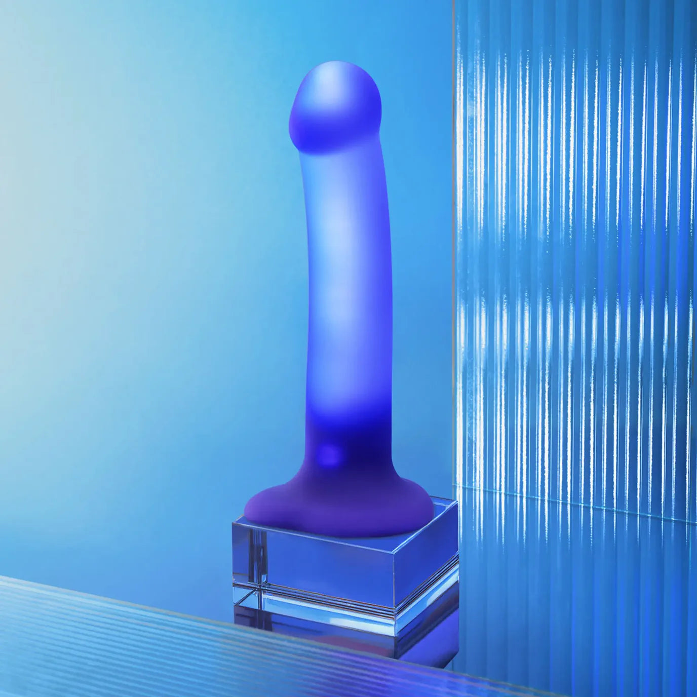 Strap-on-Me Glow-Led Dildo