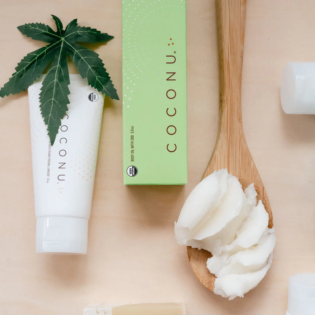 Coconu Hemp Infused Body Oil & Lube 3oz