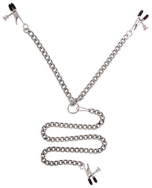 Spartacus Y-Style Nipple & Clit Clamps