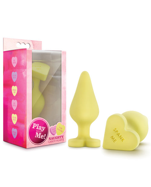 Blush Naughty Candy Heart Plugs