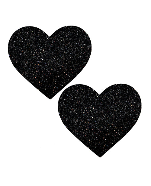 Neva Nude Glitter Heart Pasties